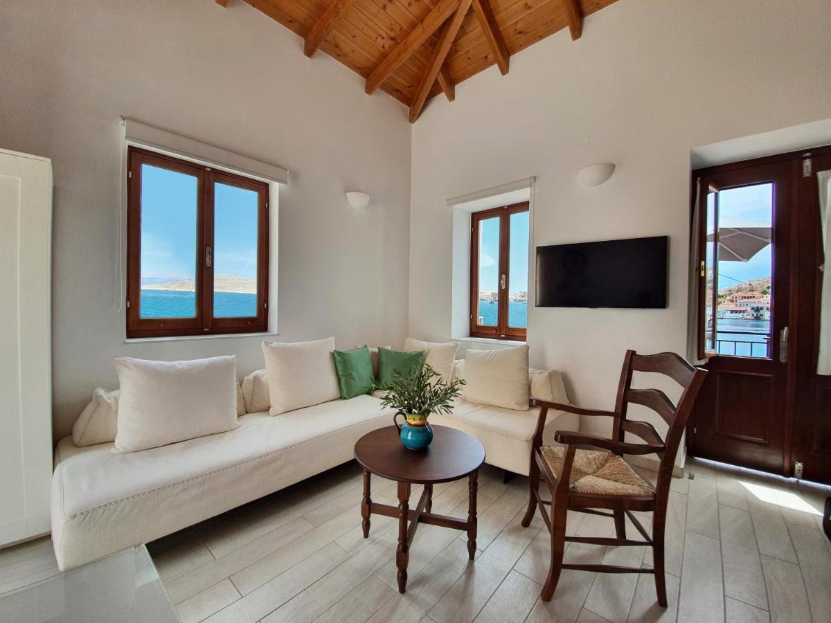 Aegean View Villas Chalki Town Dış mekan fotoğraf