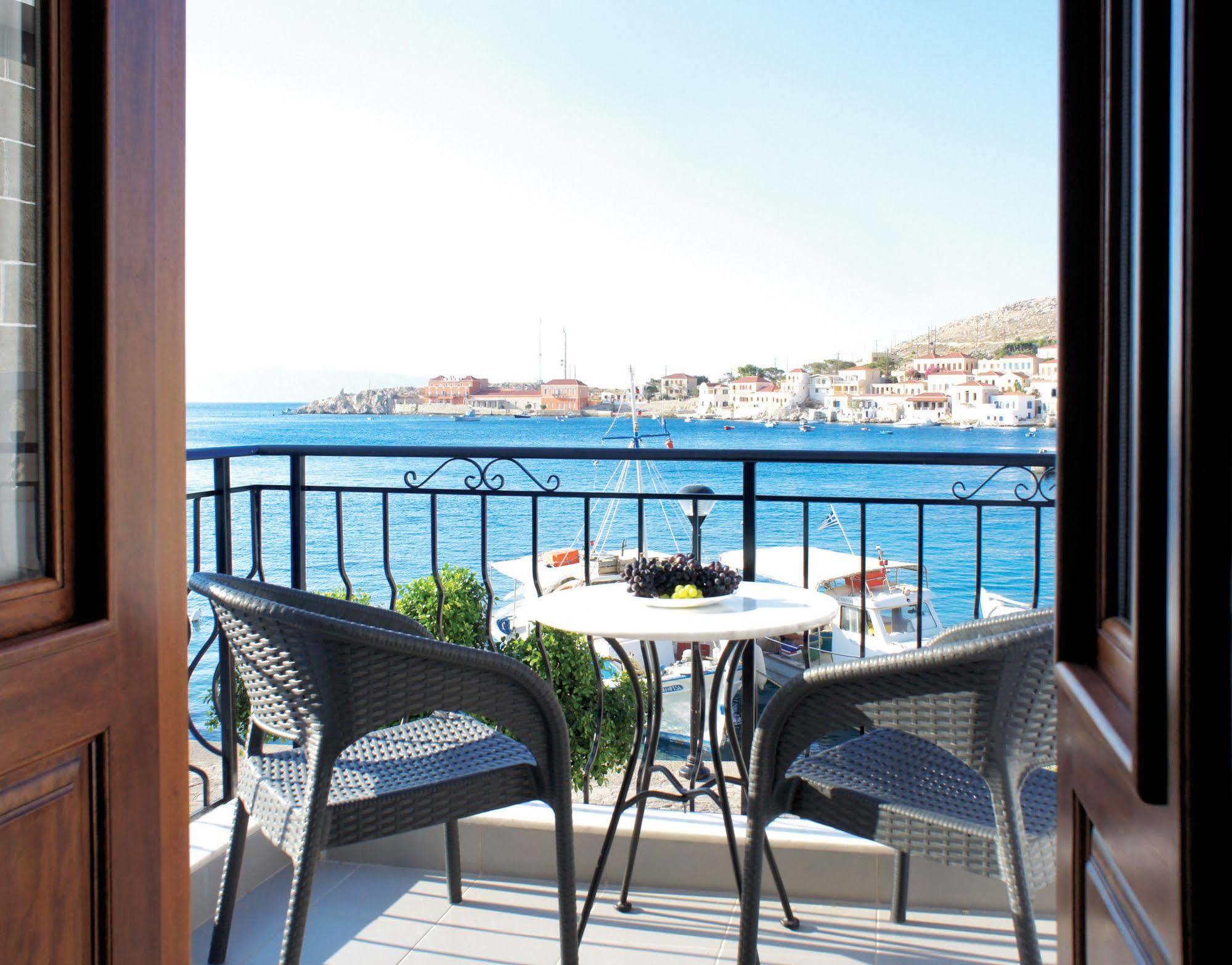 Aegean View Villas Chalki Town Dış mekan fotoğraf