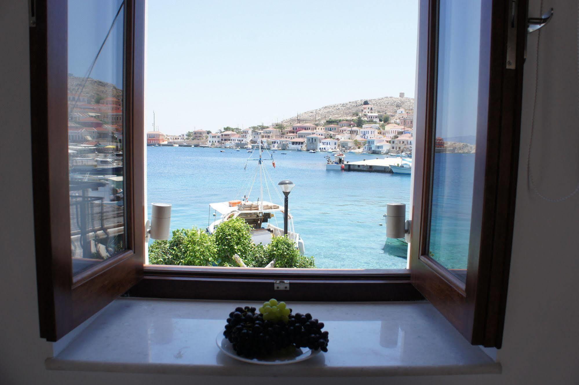 Aegean View Villas Chalki Town Dış mekan fotoğraf