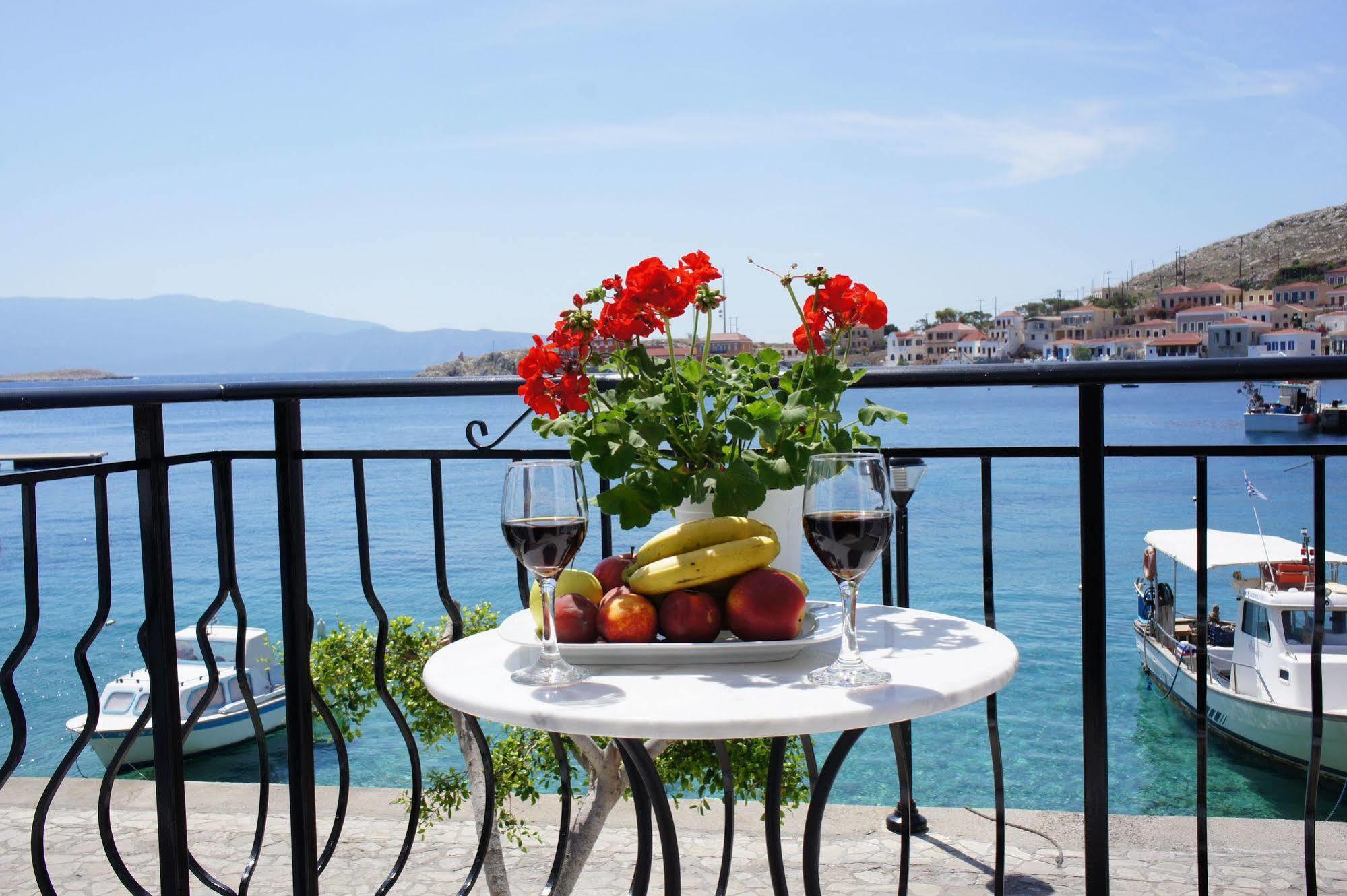 Aegean View Villas Chalki Town Dış mekan fotoğraf