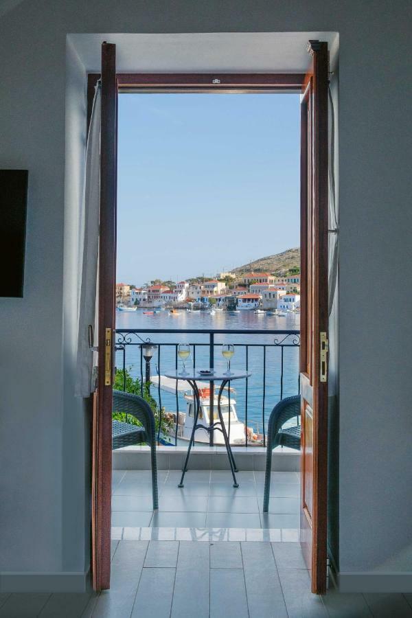 Aegean View Villas Chalki Town Dış mekan fotoğraf